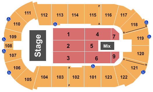 Payne Arena Ana Gabriel Seating Chart